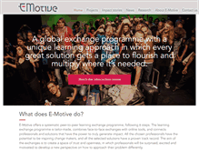 Tablet Screenshot of emotiveprogram.org